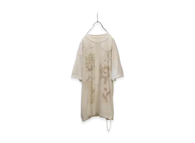 ANCELLM Bird Encyclopedia T-Shirt "White"