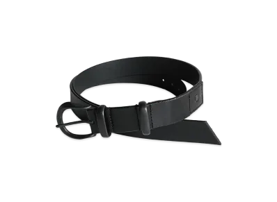 ANCELLM Leather Belt "Black"