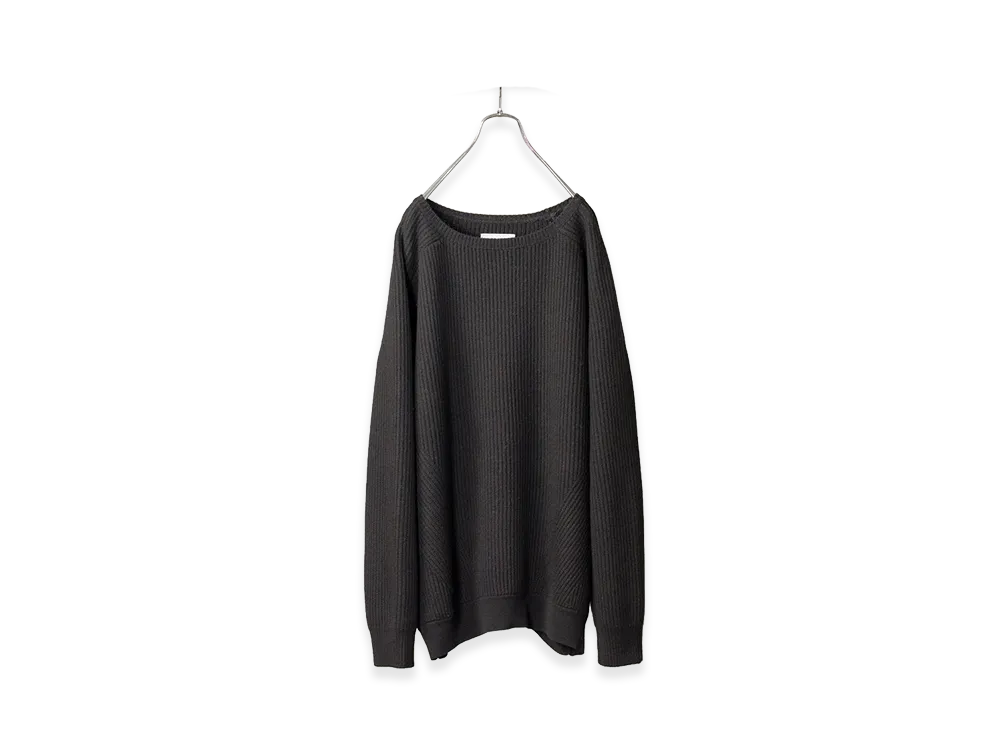 ANCELLM Tuck In Knit "Black"