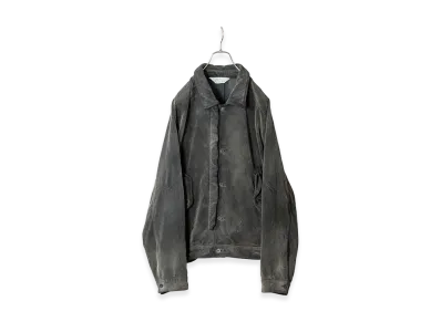 ANCELLM Aging Corduroy Jacket "Black"