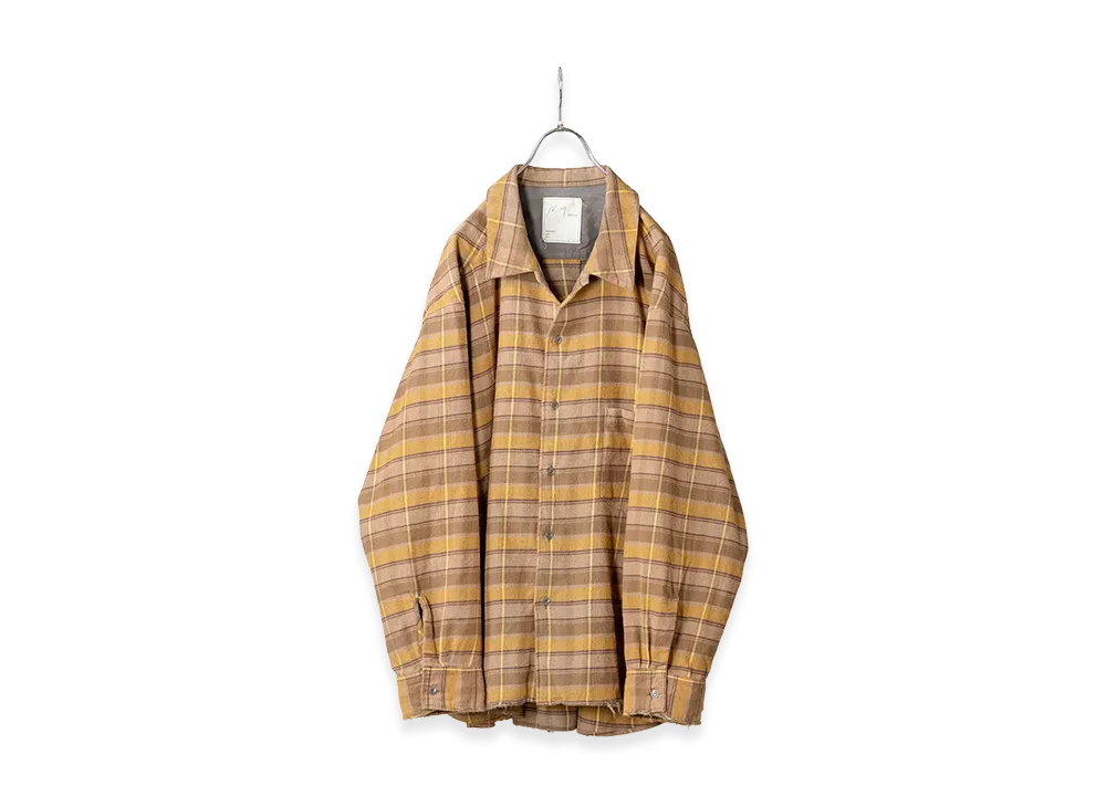 ANCELLM Nel Check Shirt "Pattern B"
