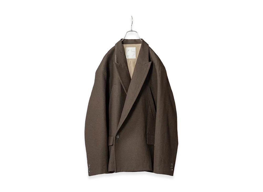 ANCELLM Double Tailored Jacket "Brown"