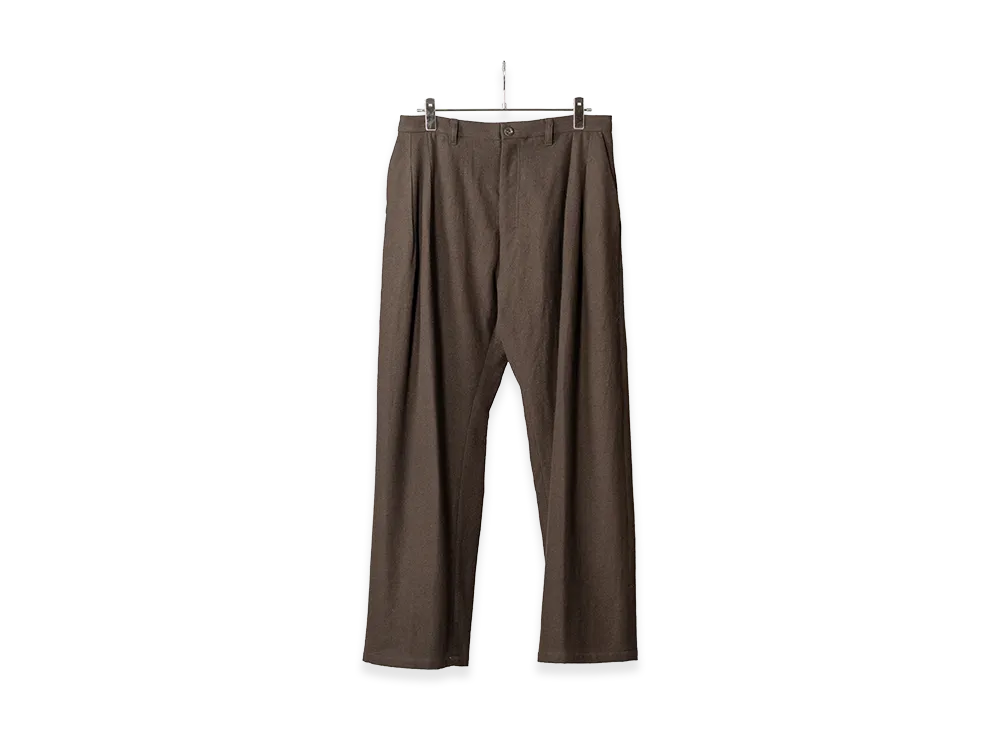 ANCELLM Wool Slacks "Brown"