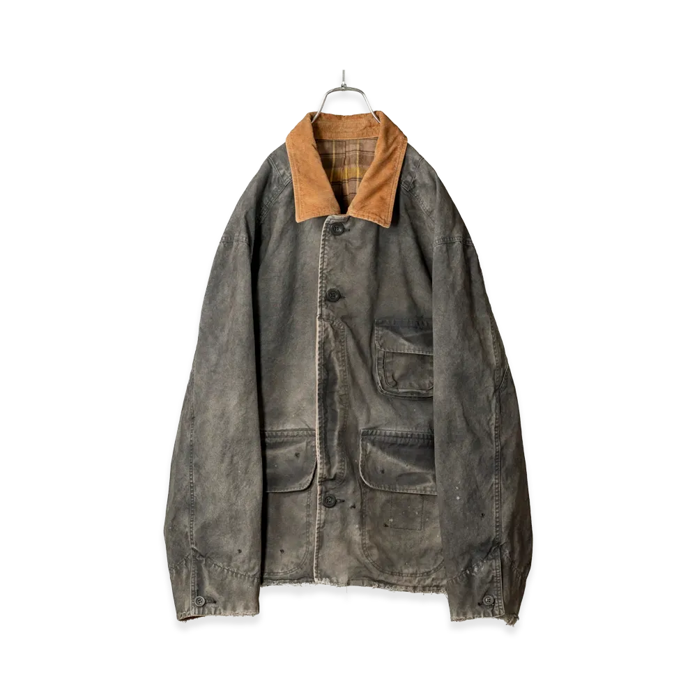 ANCELLM Reversible Work Jacket "Black"