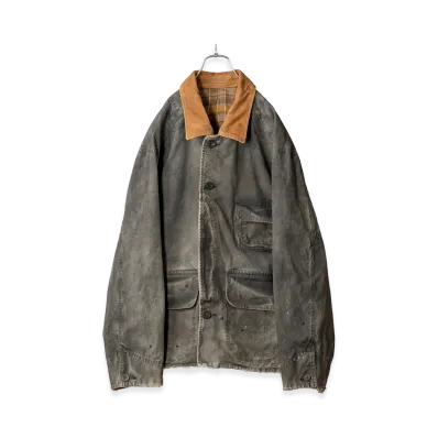 ANCELLM Reversible Work Jacket "Black"