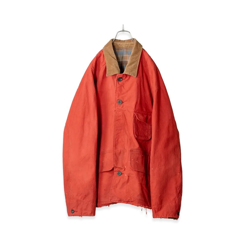 ANCELLM Reversible Work Jacket "Red"
