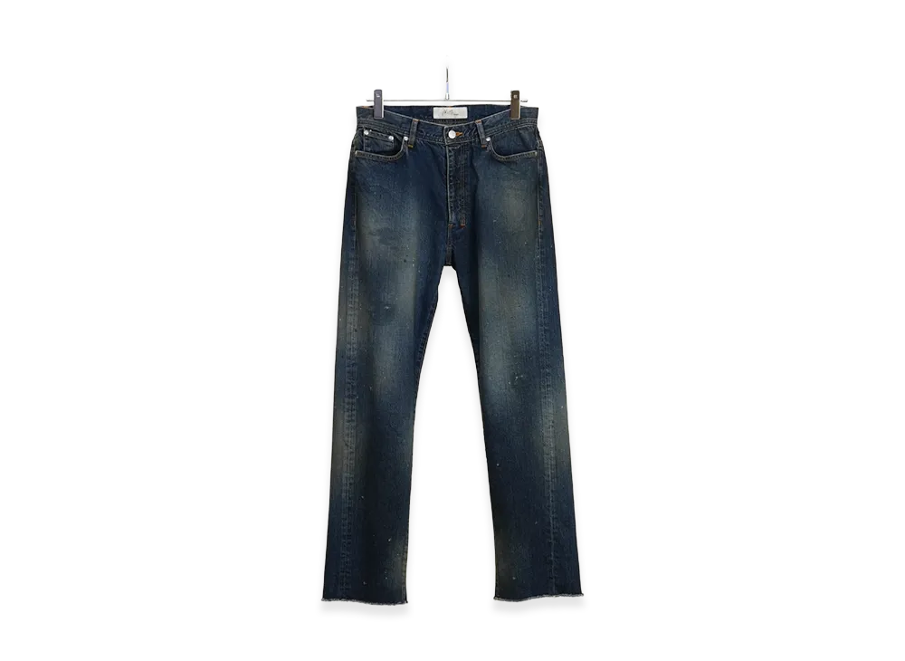 ANCELLM #07 Slim Straight 5P Denim Pants "Indigo"