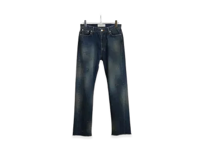 ANCELLM #07 Slim Straight 5P Denim Pants "Indigo"