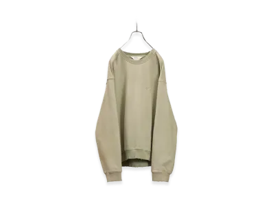 ANCELLM Unevenness Sweat Shirt "Graymint"