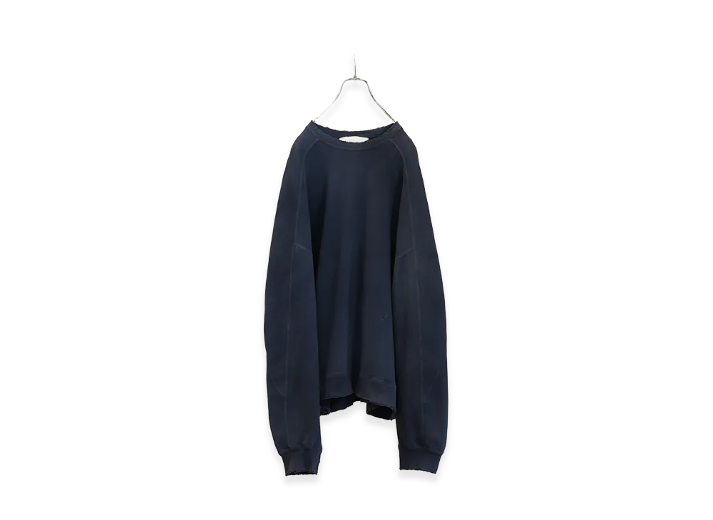 ANCELLM Smooth Sweat Shirt "Dark Navy"