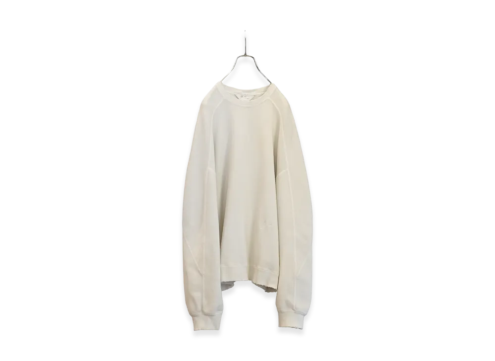 ANCELLM Smooth Sweat Shirt "Off"