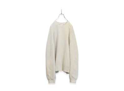 ANCELLM Smooth Sweat Shirt "Off"