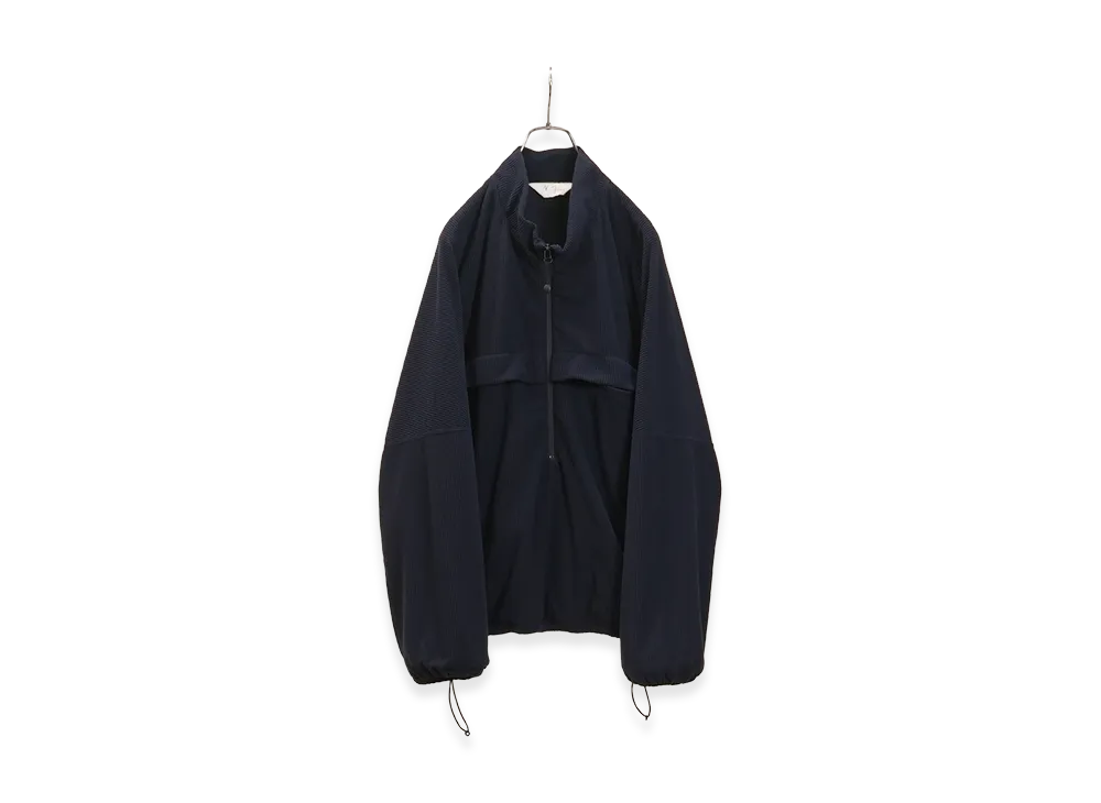 ANCELLM Kimono Zip Fleece "Navy"