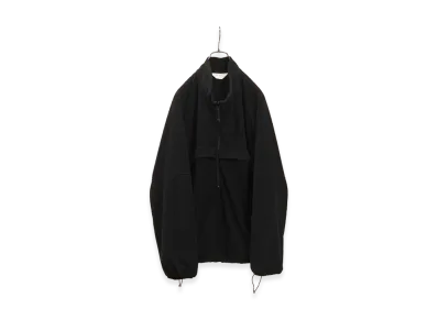 ANCELLM Kimono Zip Fleece "Black"