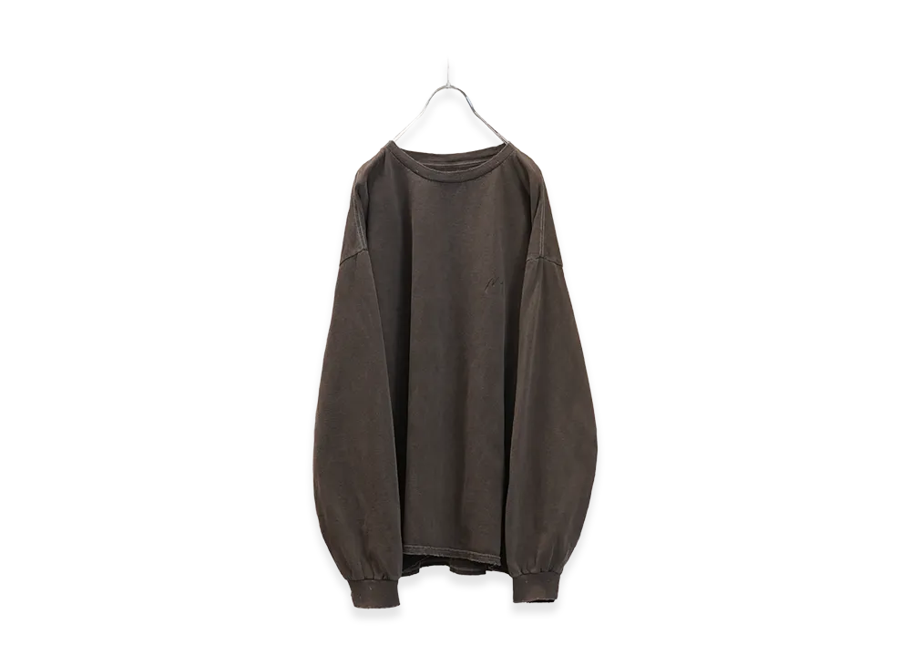 ANCELLM Embroidery Dyed LS "Brown"