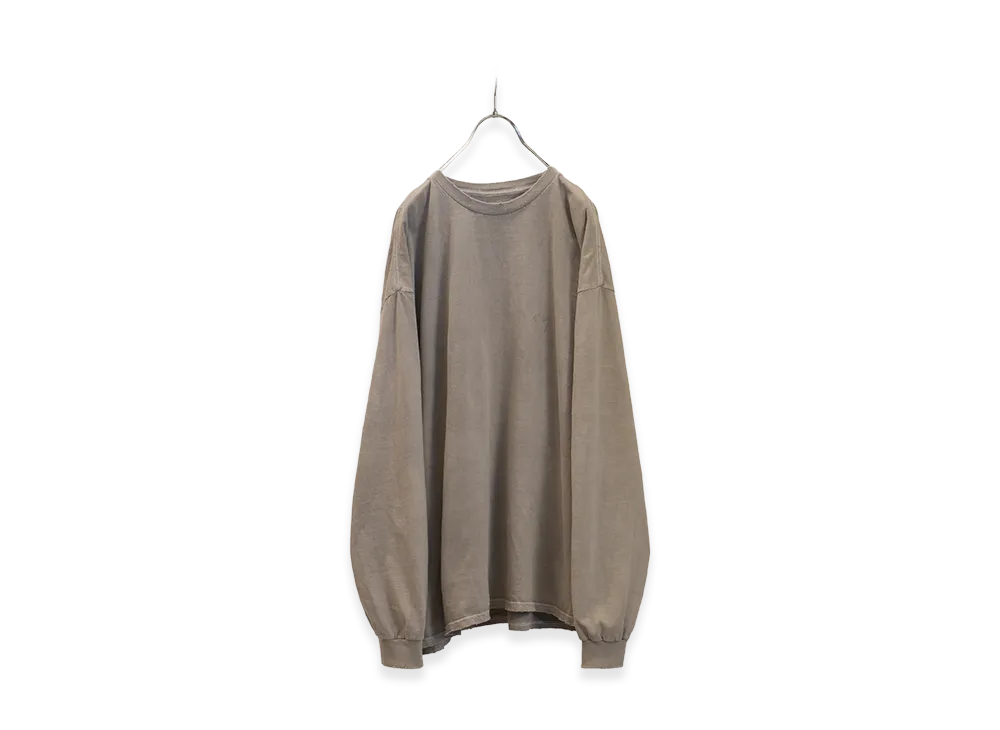 ANCELLM Embroidery Dyed LS "Gray"