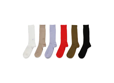 ANCELLM Loose Socks "White"
