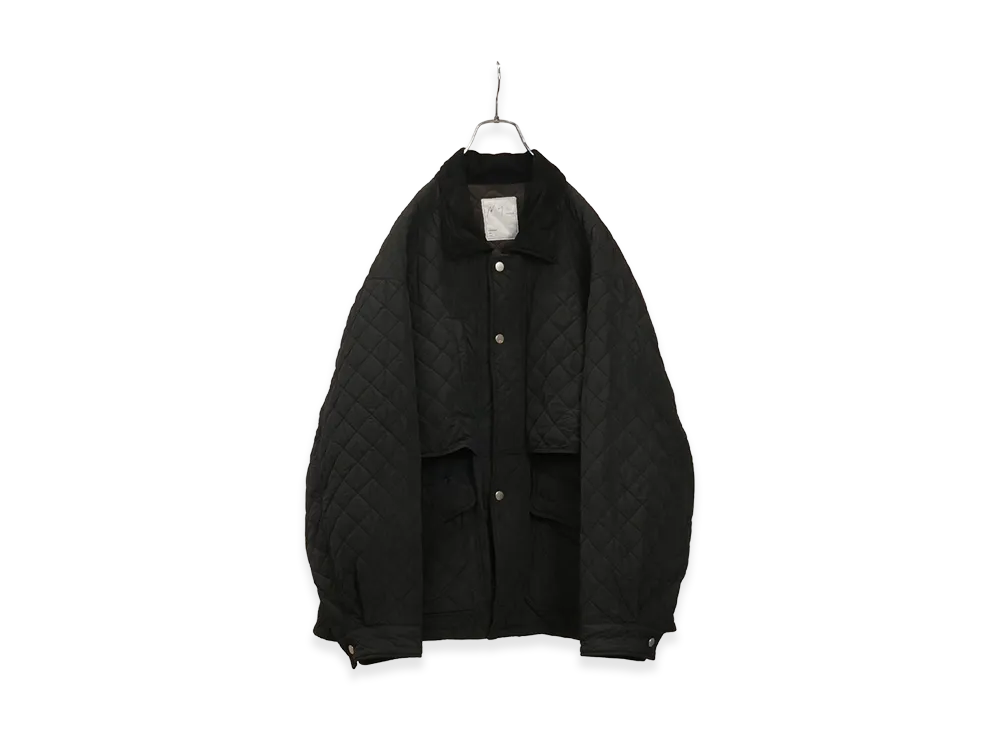 ANCELLM Nylon Quilting Jacket "Black"