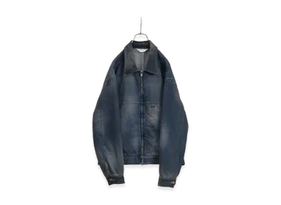 ANCELLM Denim Zipup Jacket "Indigo"