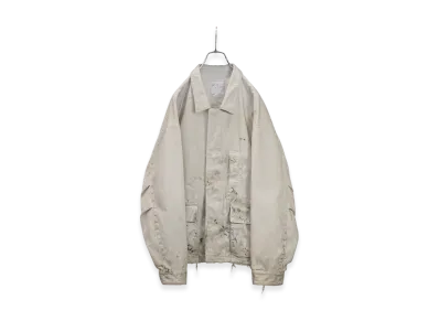 ANCELLM Highcount Drill Aging Jacket "Off"