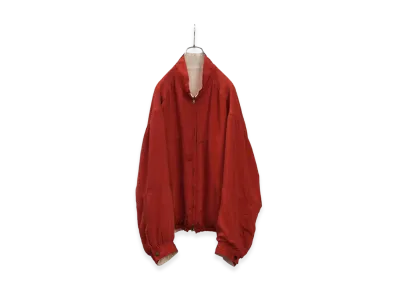 ANCELLM Cupro Reversible Jacket "Red"