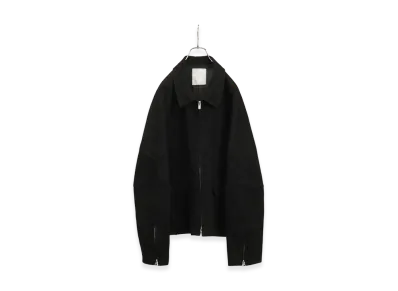 ANCELLM Geep Leather Jacket "Black"