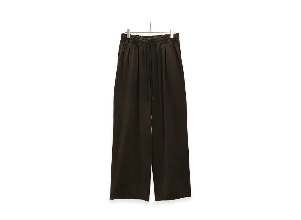 ANCELLM Drape Wide Easy Cut Slacks "Black"