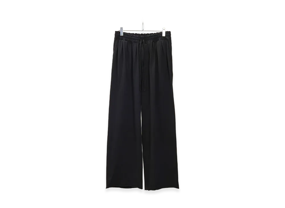ANCELLM Drape Wide Easy Cut Slacks "Navy"