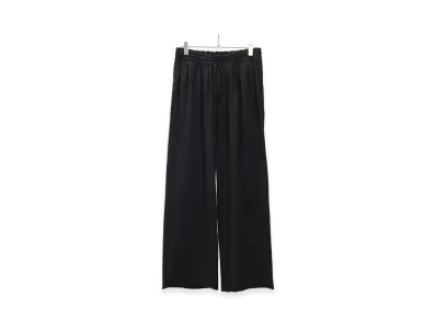 ANCELLM Drape Wide Easy Cut Slacks "Navy"