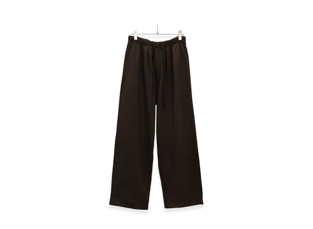 ANCELLM 2Tuck Sweat Pants "Brown"