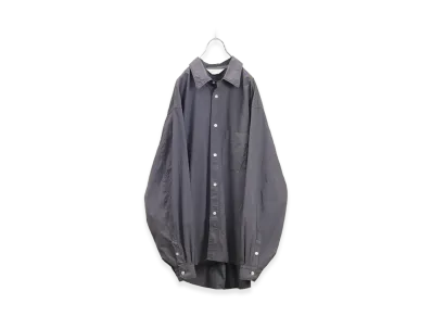 ANCELLM Shrink Over Shirt "Navy"