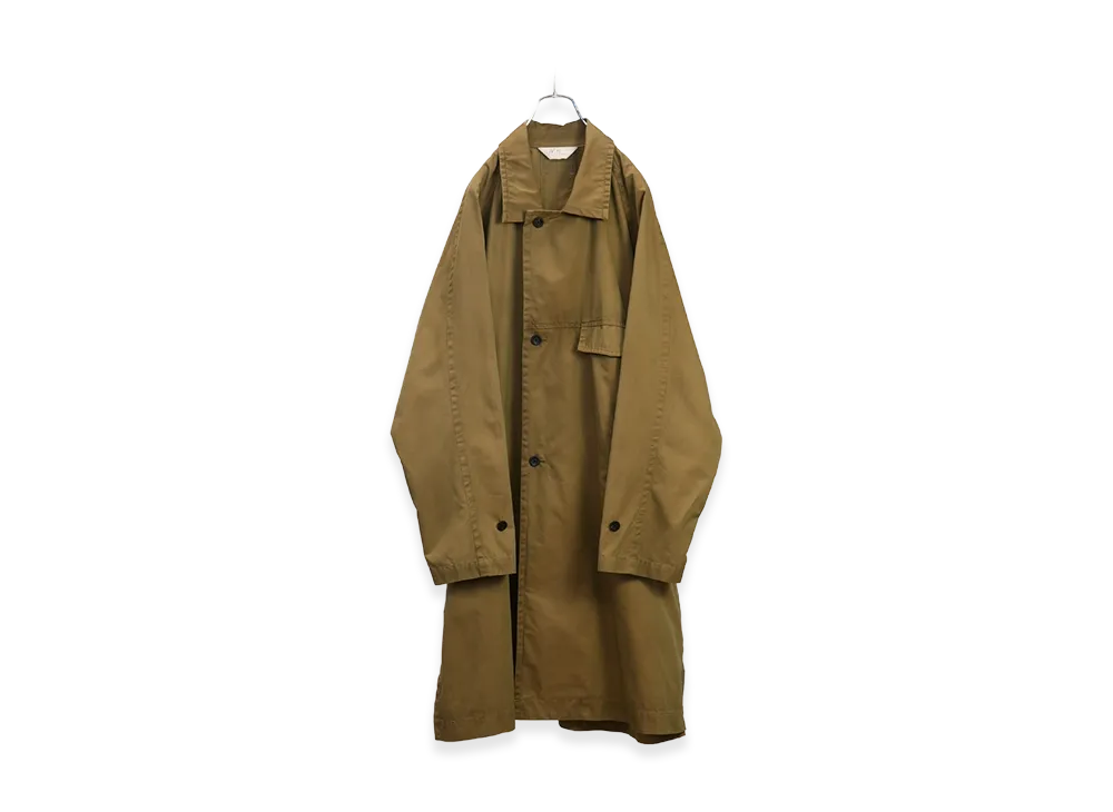 ANCELLM Single Breasted Collar Coat "Beige"