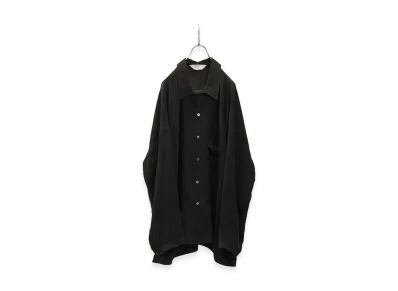 ANCELLM Embroidered Souvenir Shirt "Black"