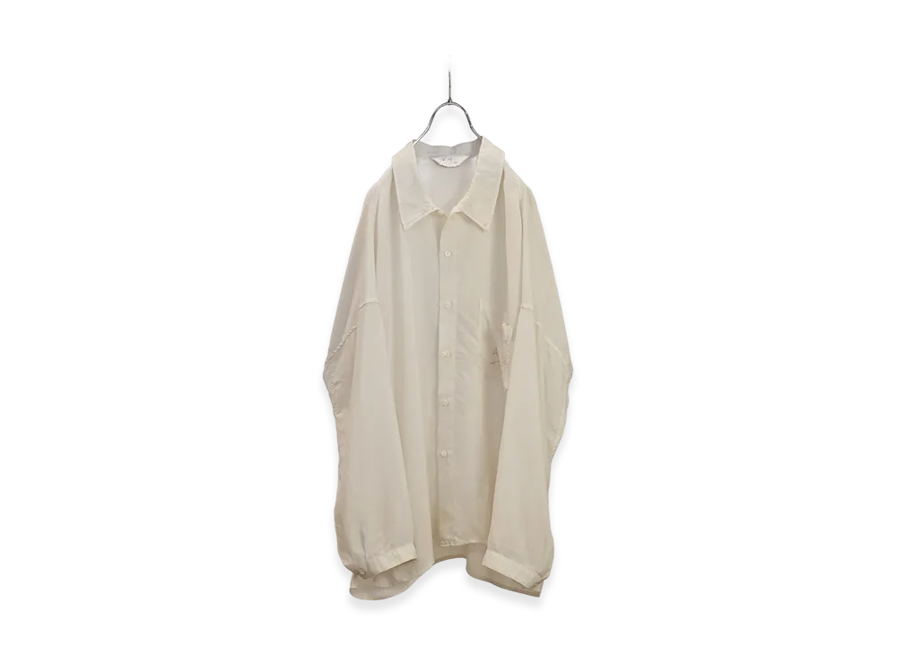 ANCELLM Embroidered Souvenir Shirt "White"