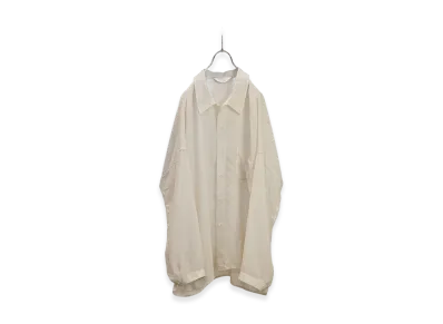 ANCELLM Embroidered Souvenir Shirt "White"