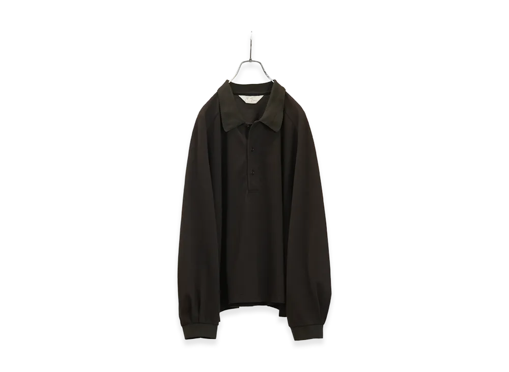 ANCELLM L/S Polo "Brown"