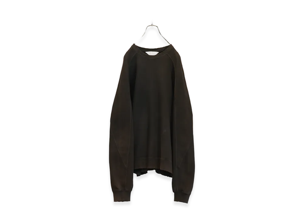 ANCELLM Smooth Sweat Shirt "Black"