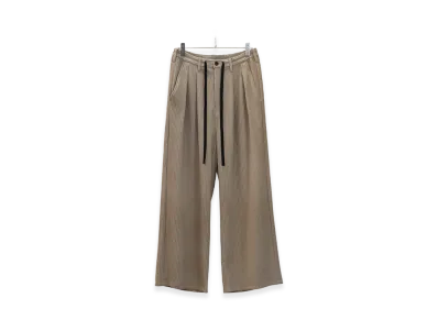 ANCELLM Wide Easy Pants "Greige"