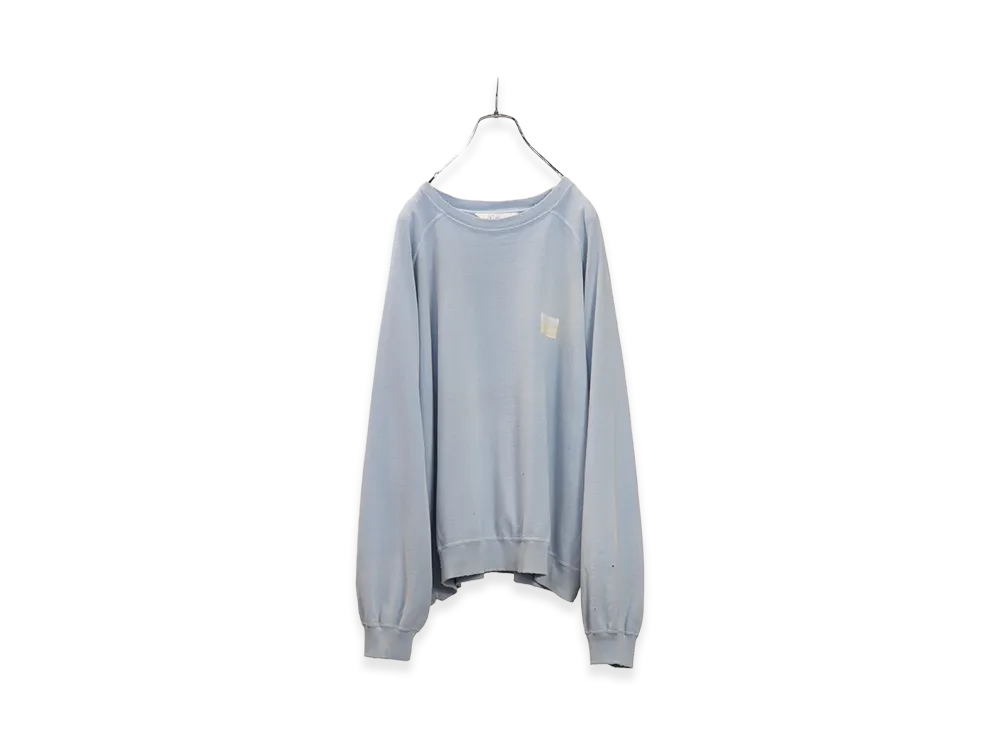 ANCELLM Light Loop Sweat Shirt "Sax"