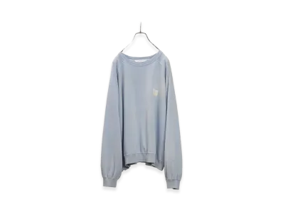 ANCELLM Light Loop Sweat Shirt "Sax"