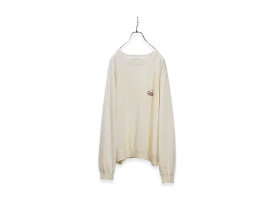 ANCELLM Light Loop Sweat Shirt "White"
