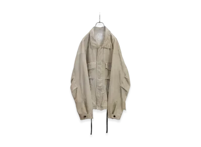 ANCELLM Aging Field Jacket "White"