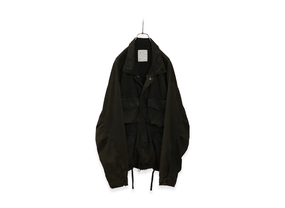 ANCELLM Aging Field Jacket "Black"