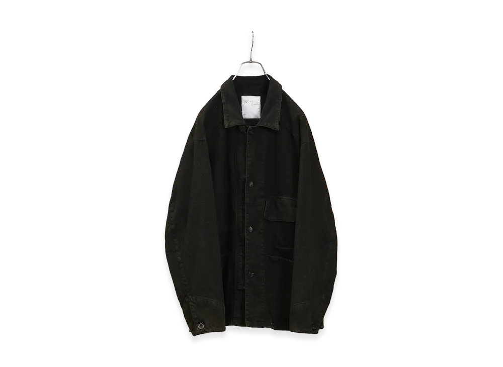 ANCELLM C/R Duck Coverall Jacket "Black"