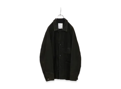 ANCELLM C/R Duck Coverall Jacket "Black"
