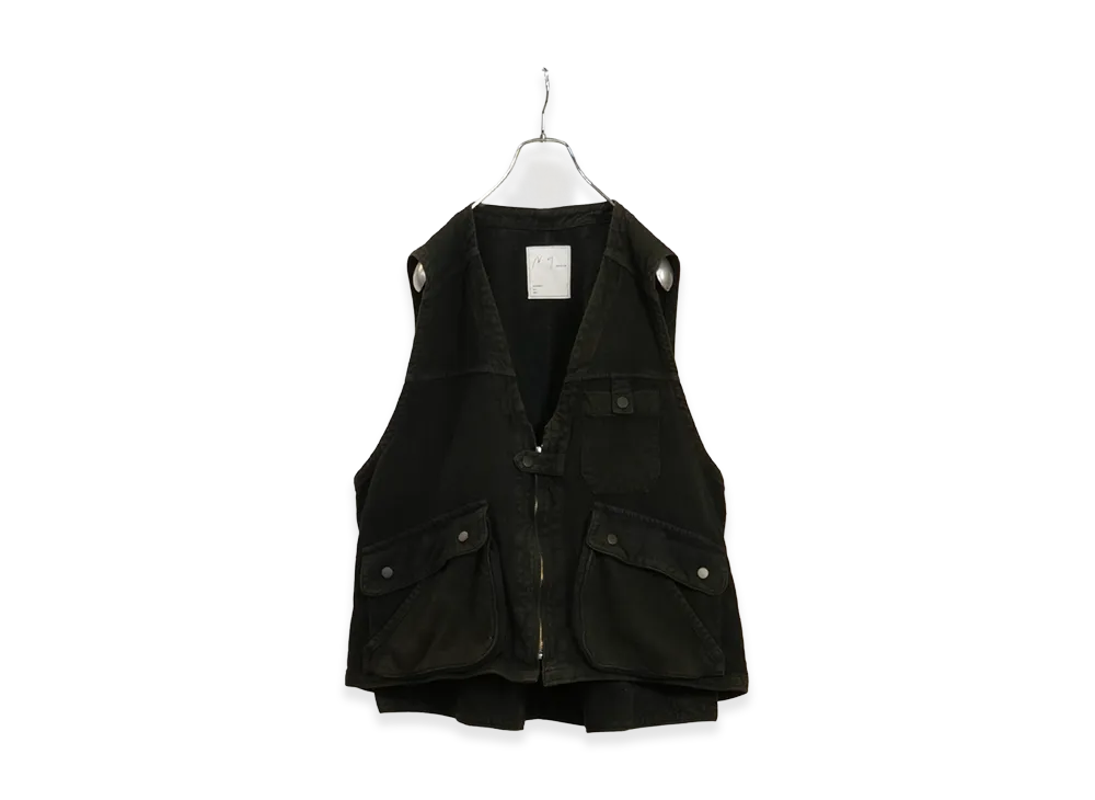 ANCELLM C/R Duck Utility Vest "Black"