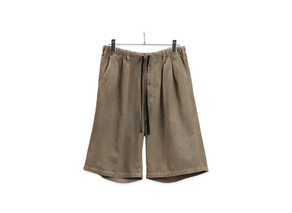 ANCELLM C/R Duck Short Pants "Greige"