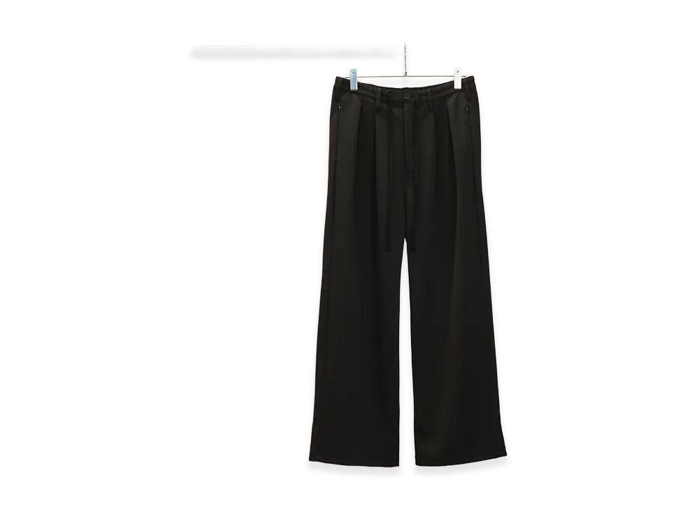 ANCELLM Track Wide Pants "Black"