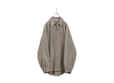 ANCELLM Denim Dress Shirt "Gray"