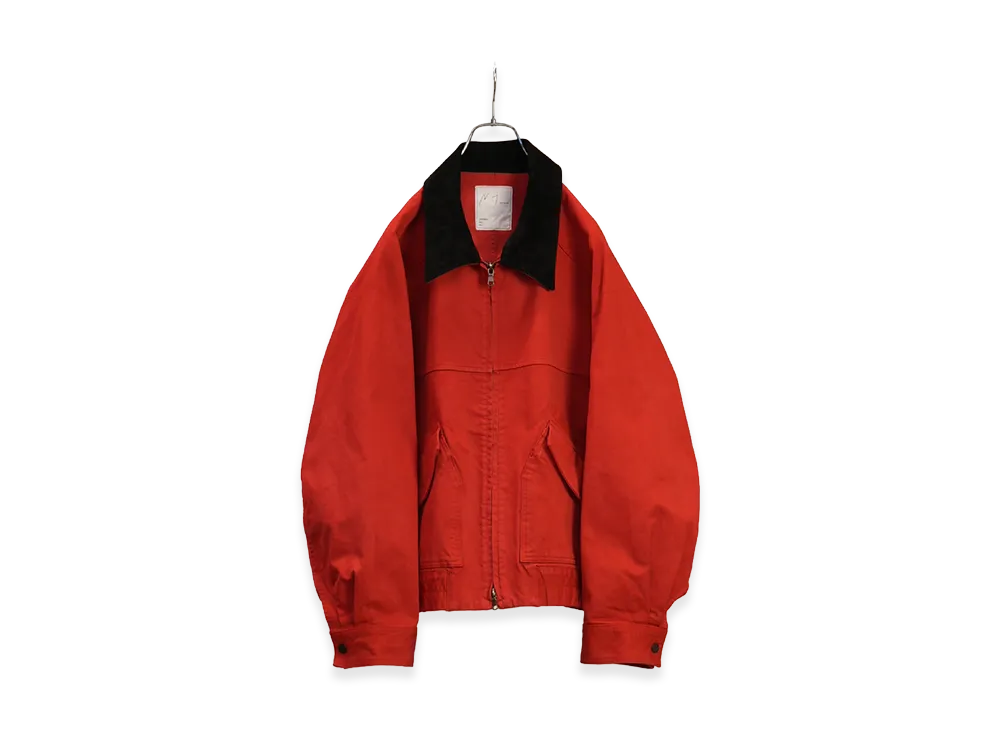 ANCELLM Zip Blouson "Red"